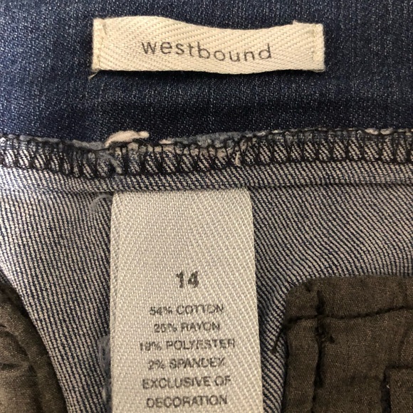 Jean shorts Sz 14 - Picture 4 of 4